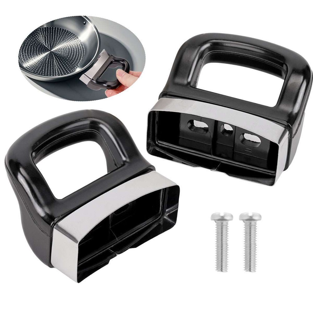 2Pcs Pot Side Handles Cookware Pot Saucepan Pan Handle Replacement Side Grip