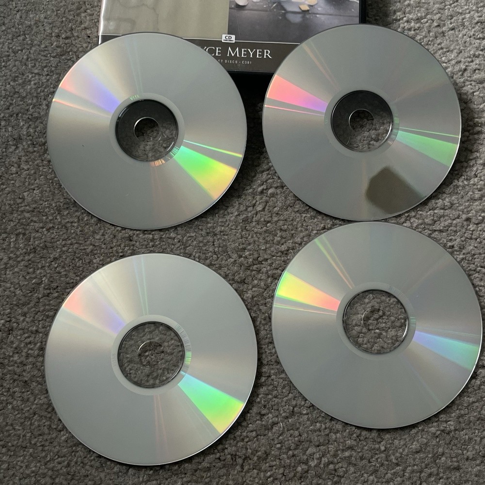 Joyce Meyer “Living With Out Frustration” Four Cd Teaching Set