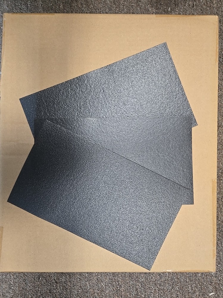 PREMIUM RUBBERIZED DRAWER LINERS For Lowe's Kobalt Mini Toolbox 3 DRAWER BASE