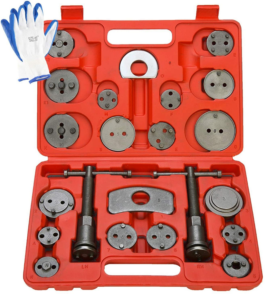 Disc Brake Caliper Compressor Wind Back Tool 24Pc Professional Caliper Tool Set