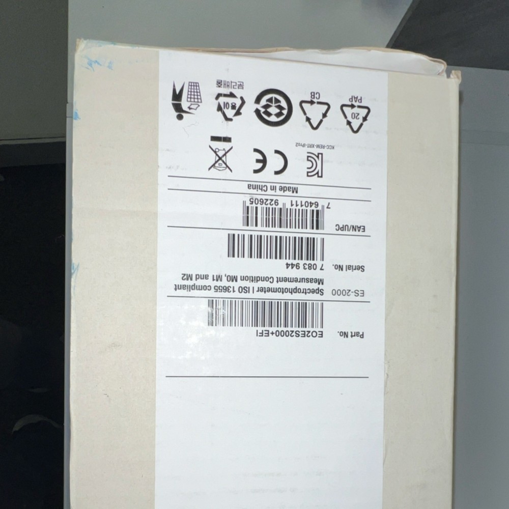 EFI X-Rite ES-2000 Spectrophotometer EO2-EFI-ULZW with Accessories