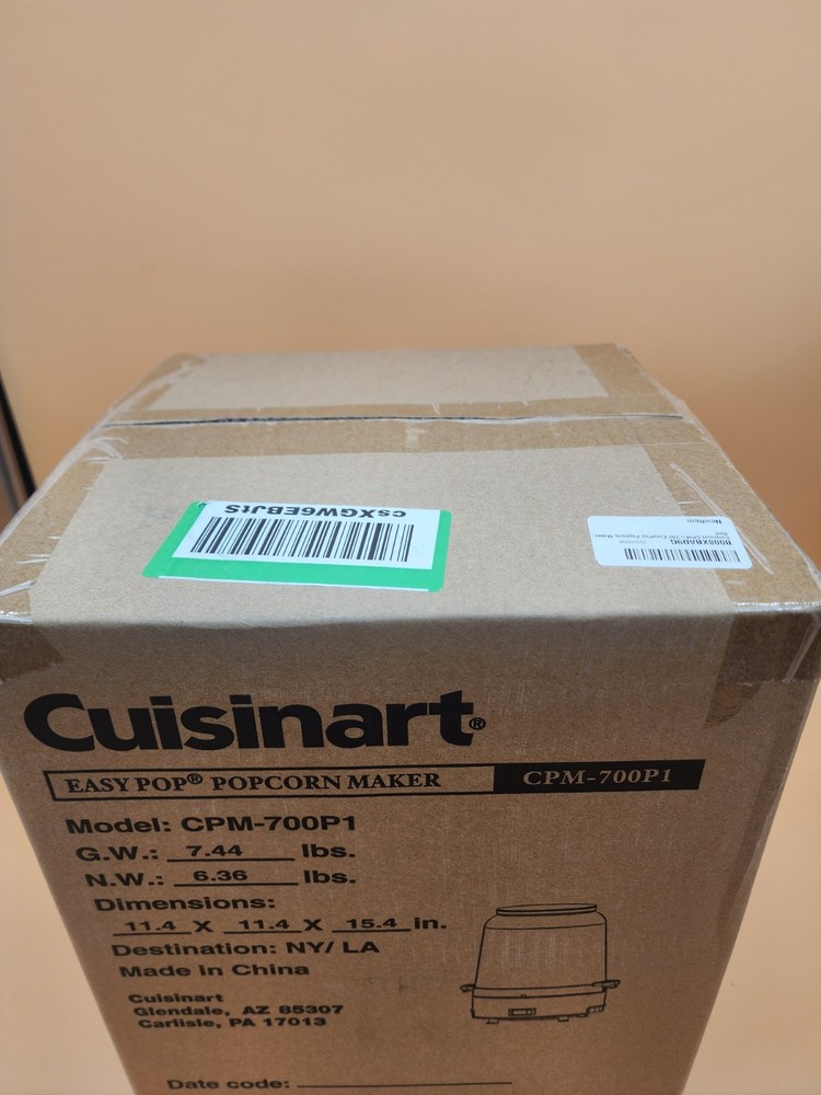 Cuisinart 16-Cup Popcorn Maker Red Brand New￼