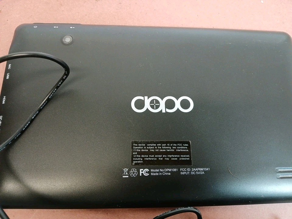 Vintage dopo dpm1081 tablet