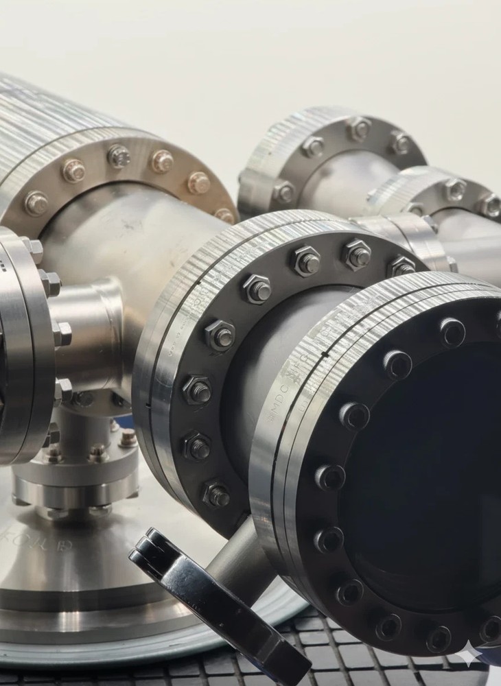 Conflat UHV Microwave Resonance & Particle Interaction Chamber