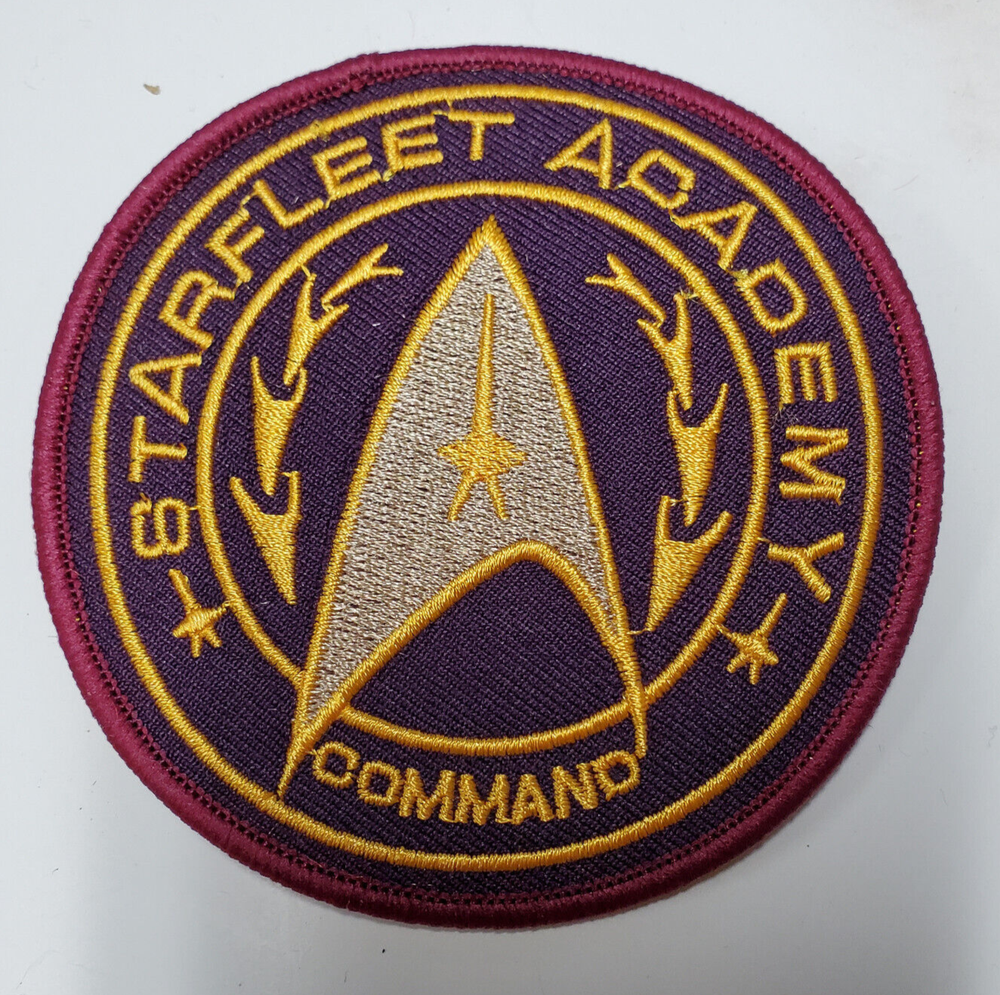 Star Trek: Starfleet Academy Command 3.5" Logo DELUXE Patch- USA Mailed