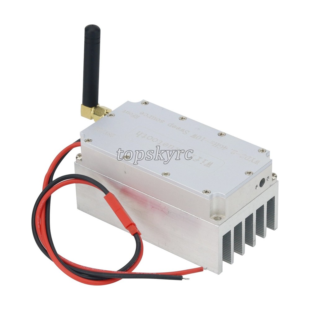 WiFi Bluetooth Sweep Frequency Signal Source VCO RF Generator 10W Output