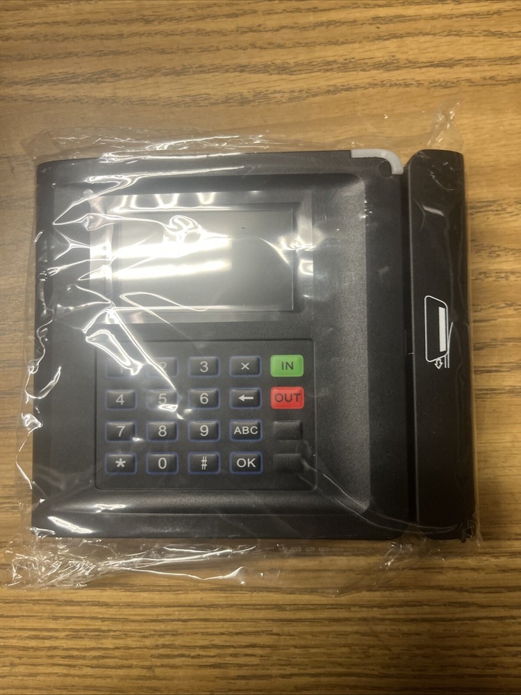 California Payroll Punch Clock Data Collection Terminal