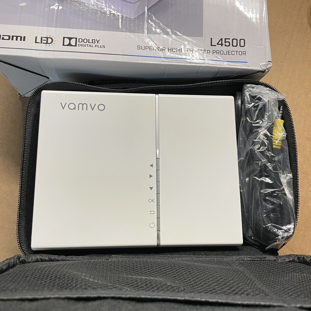 Vamvo L4500 Projector HDMI LED