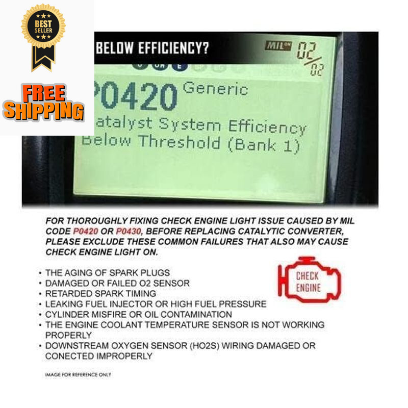 NEWZQ Front Catalytic Converter Compatible with Chevy Cruze 2011-2016 Sonic...