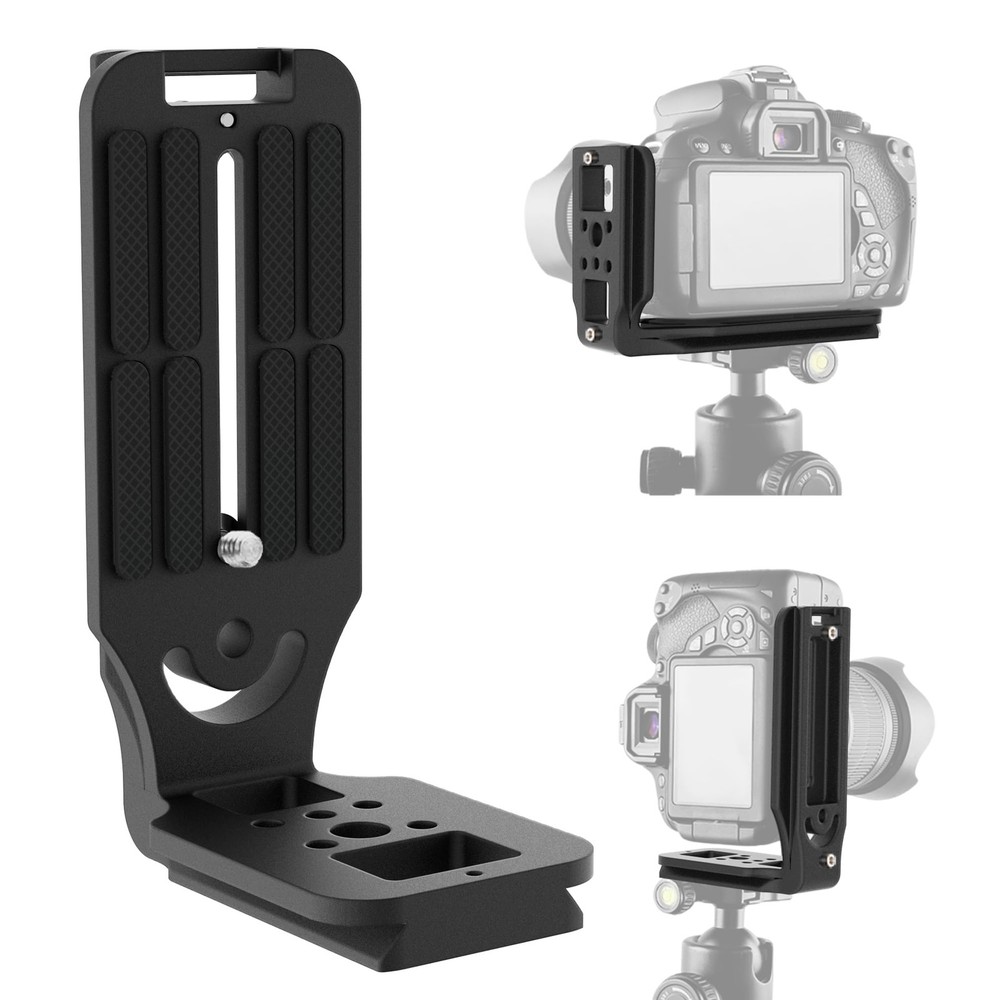 (Real Single one Piece) L Bracket Camera for DSLR Vertical Horizontal Switchi...