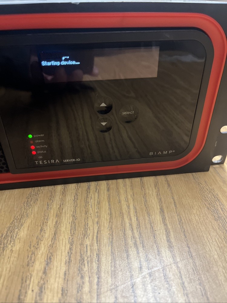 Biamp Systems Tesira Server-IO Digital Signal Processor