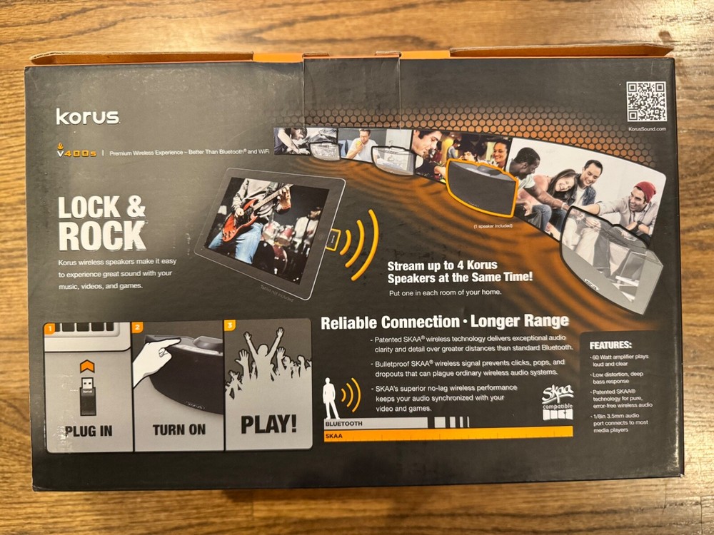 Korus V400S Wireless Network Speaker