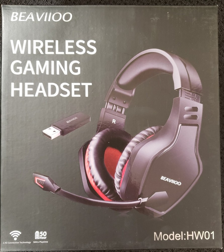 B096FV9TB6 BEAVIIO HW01-Bluetooth Wireless Gaming Headset