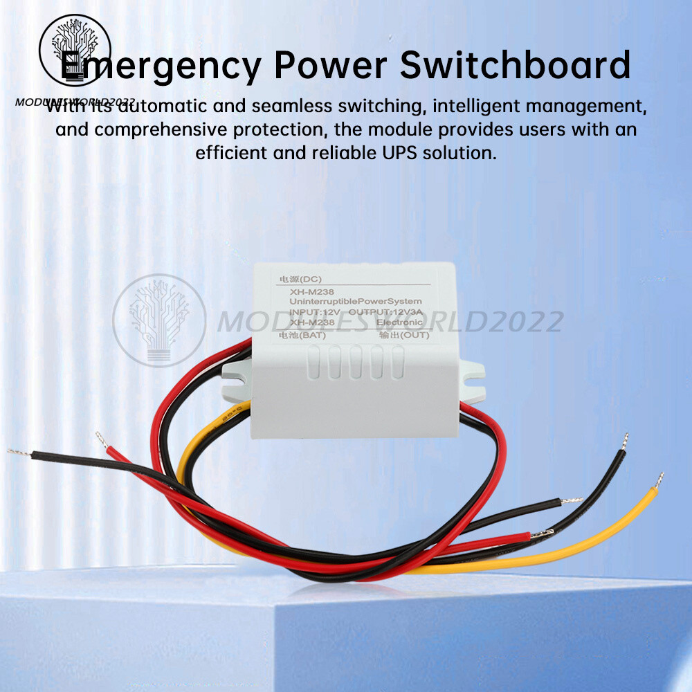 XH-M238 Power Module UPS Uninterruptible Controller Emergency Power Switching