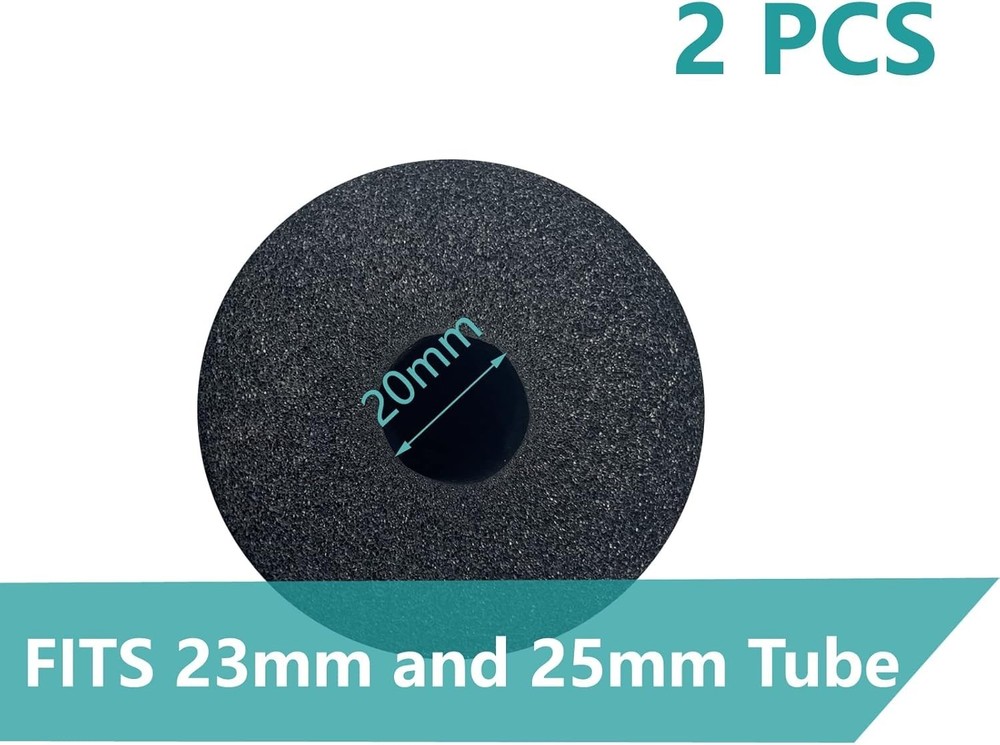 Comfortable Foam Pad Rollers for Inversion Tables and Weight Benches - 2 Pcs