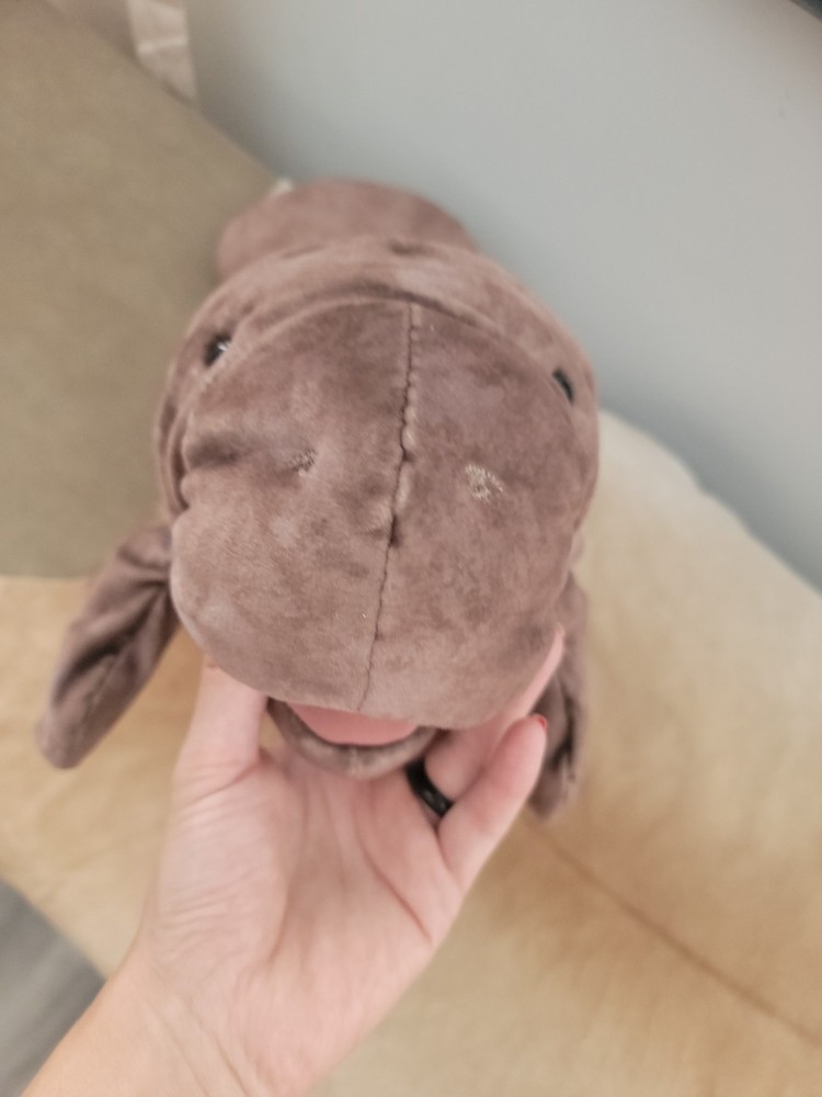 Folkmanis Manatee Hand Puppet, Gray, 20"