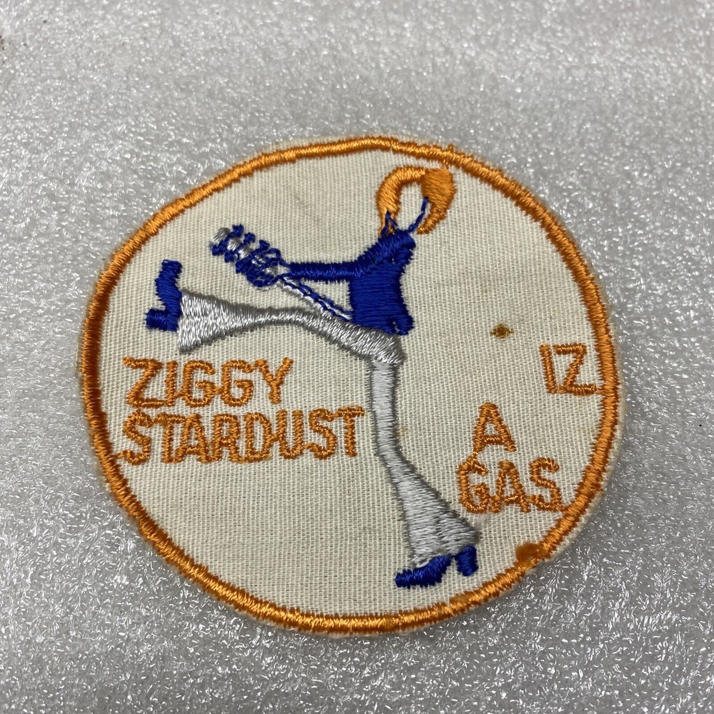 ZIGGY STARDUST Patch 3" Across    1972    K 03