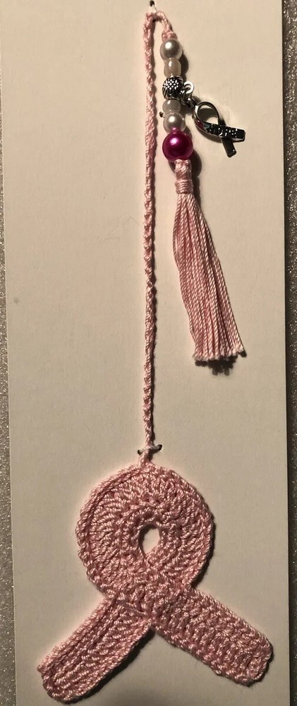 Breast Cancer Ribbon Bookmark