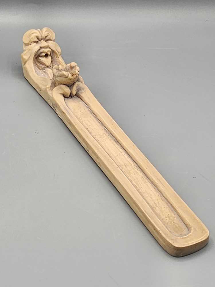 Vintage 1993 Wizard Incense Stick Burner. Signed