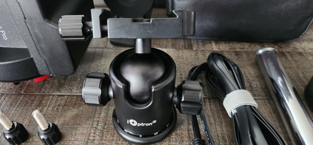 iOptron SkyGuider Pro Camera Mount with extended accessories package