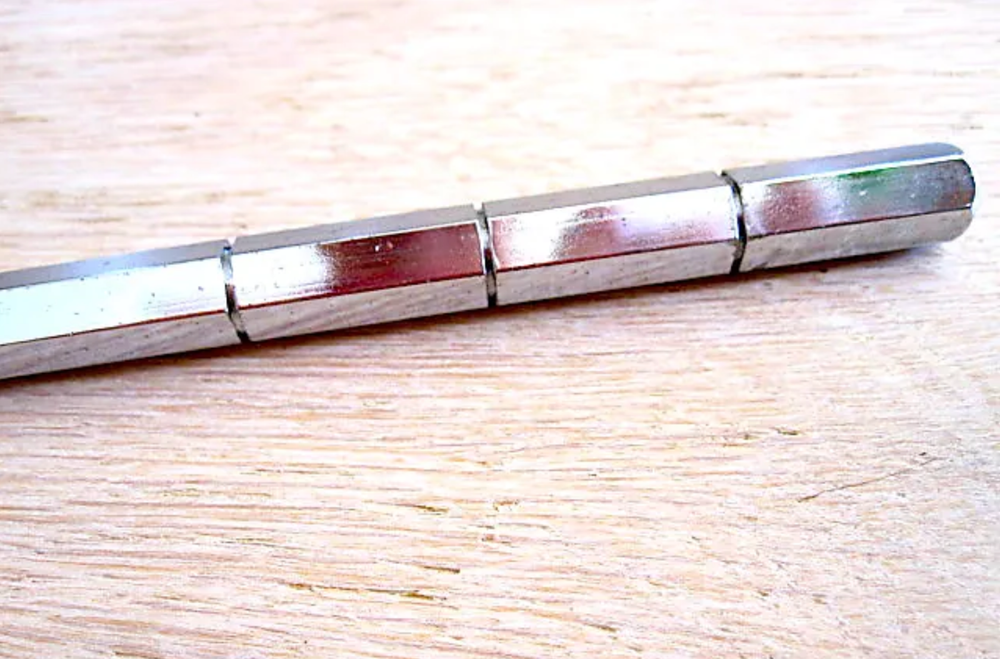 ROGERS Hex Hexagonal Floor Tom Leg Vintage