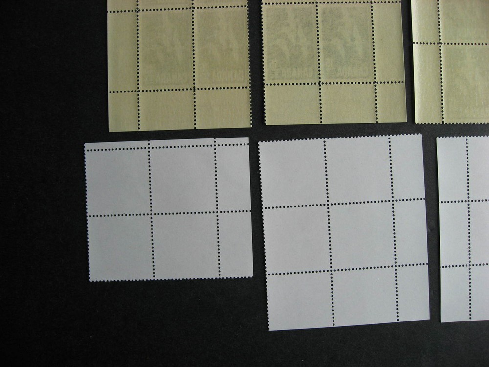 Canada 14 different better MNH 15c plate blocks, different positions count