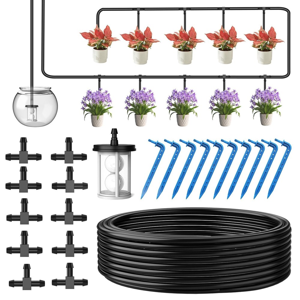 Solar Automatic DlY Watering Device Supported Pots Plants,Extra Accessories Kits