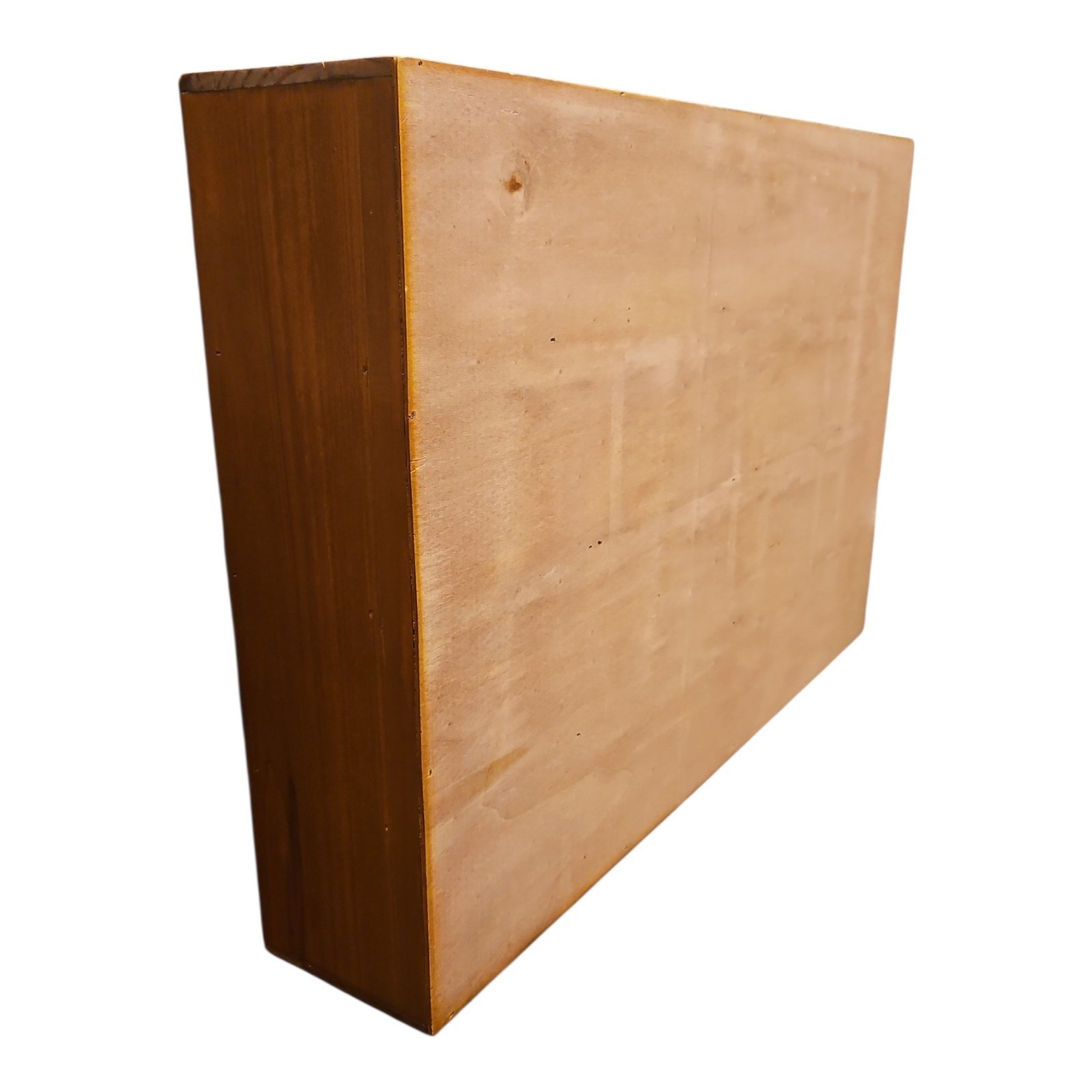 Vintage Wooden Library Card Cabinet, 16 Drawers, 4 Rows High, 4 Rows Wide