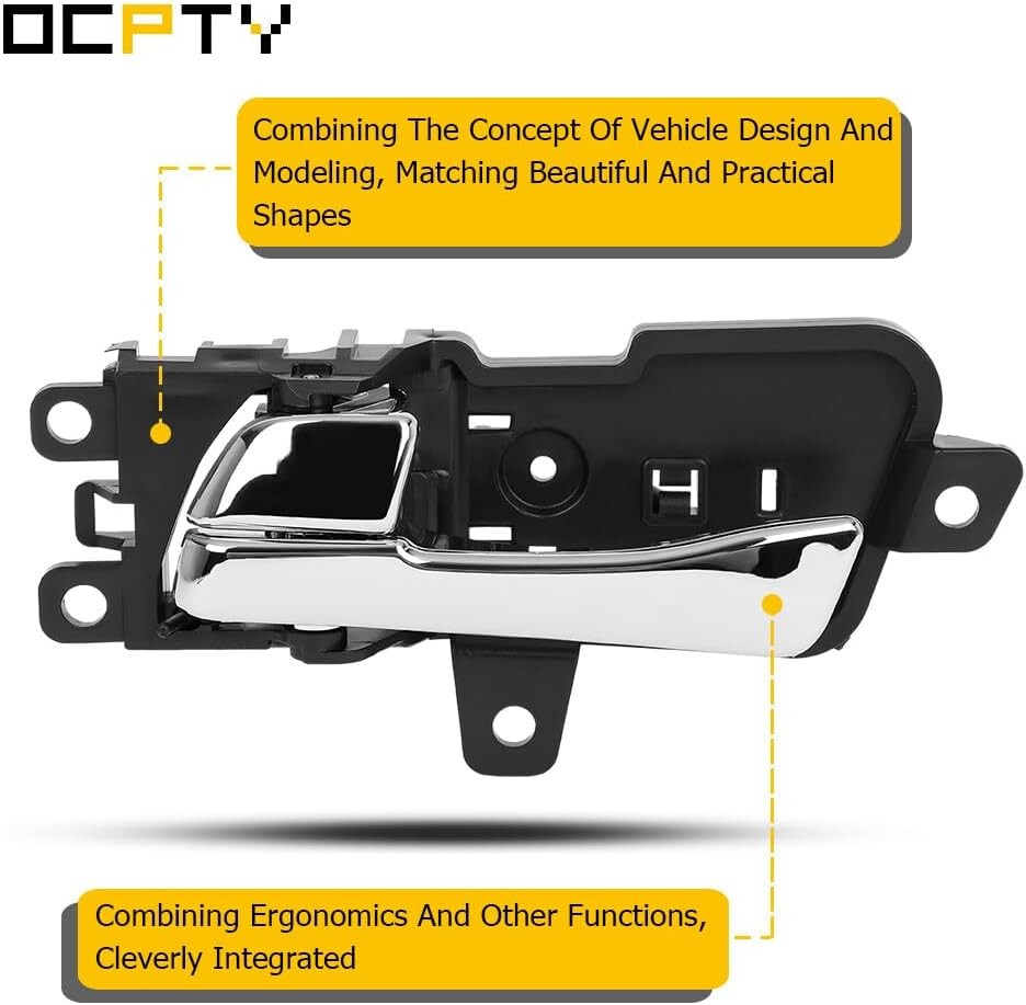 Interior Door Handle Driver Left Side Replacement fit for Sonata-Medium
