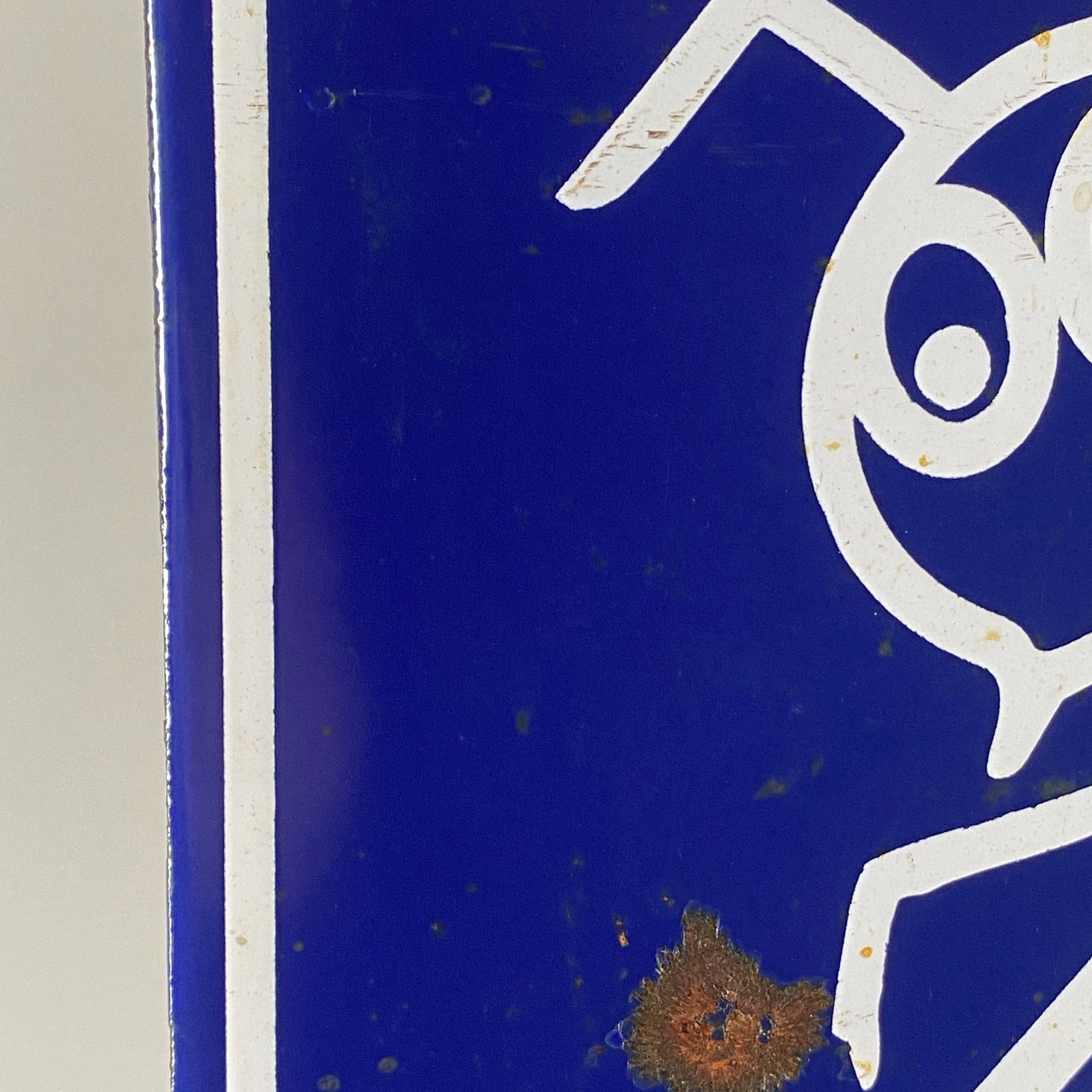 Piaggio Vespa Enamel Sign - 60x35cm (23.6x13.8") - Retro Service Vintage Signage