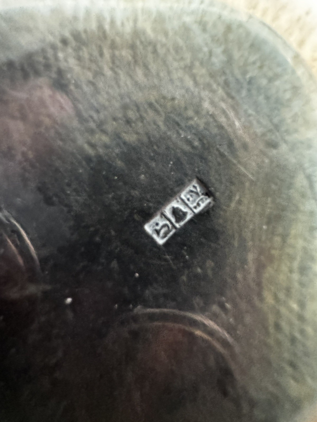 1940’s Egyptian Sterling Silver Hookah Miniature