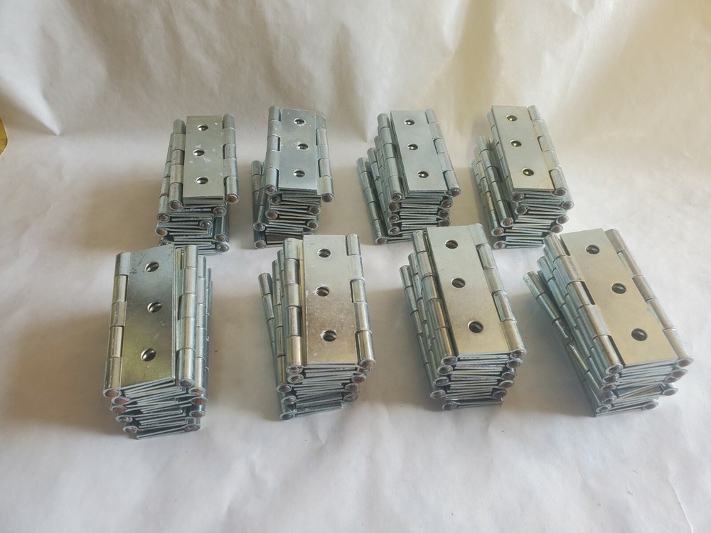 80 pcs. [40pair] of 2" x 3" Plain- Butt Hinge-Utility Hinges