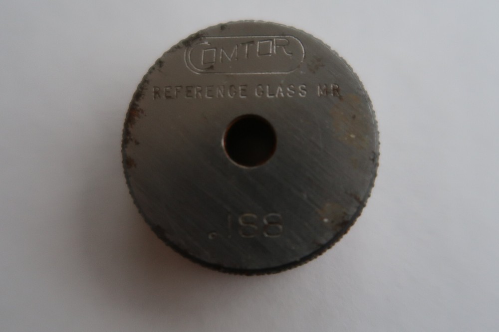 Comtor Reference Class MR ISS Diameter Master Smooth Plain Bore Ring Gauge