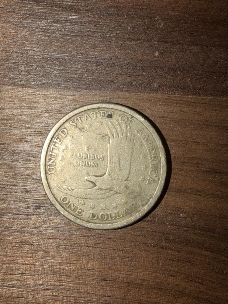 sacagawea 2001 P one dollar coin
