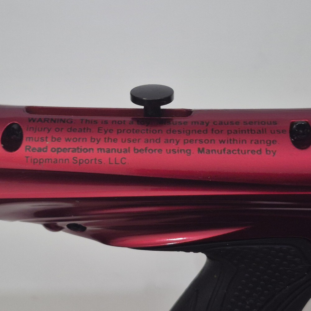 Tippman Gryphon Basic Paintball Marker Red Sport Game *Untested / As Is*