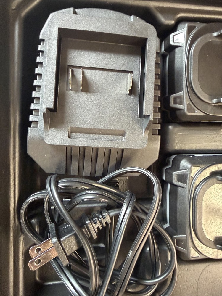 BARELY USED Cybertools 21V Brushless Impact Driver with Dewalt Bit Set