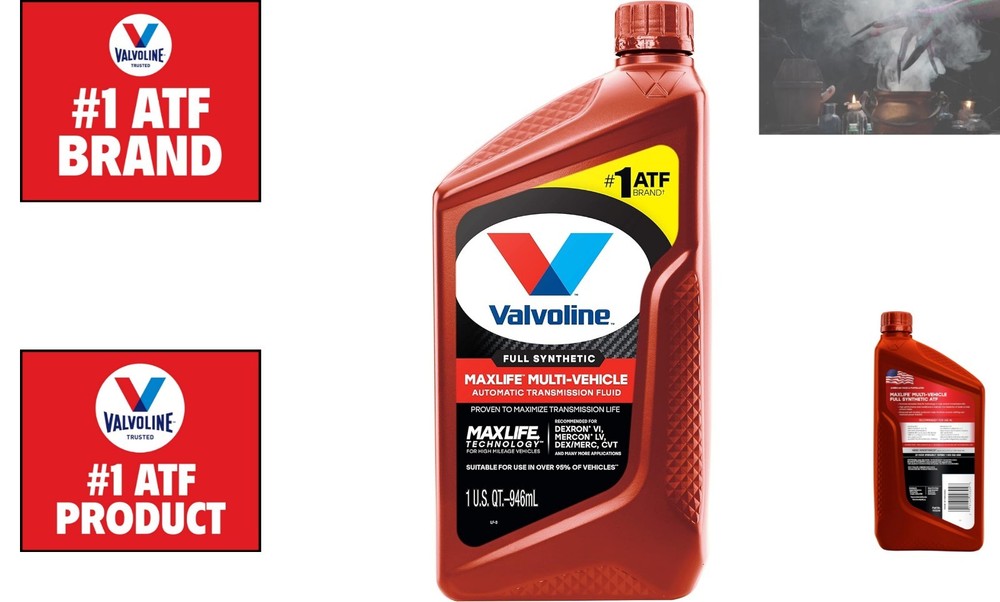 Full Synthetic Automatic Transmission Fluid - 1 Quart for 95% Vehicles