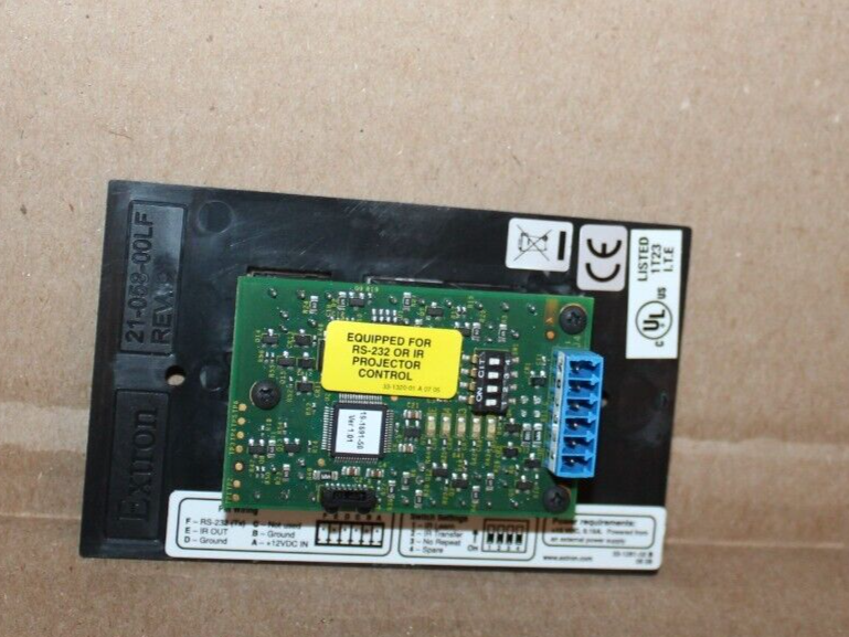 EXTRON 21-058-00LF MLC 52 REV.D CONTROL DISPLAY WALLMOUNT