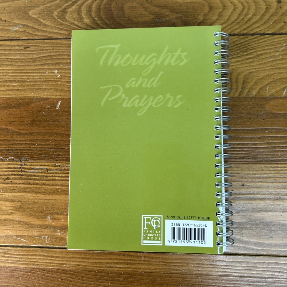 Spiral Journal - Thoughts and Prayers - Lined Paper