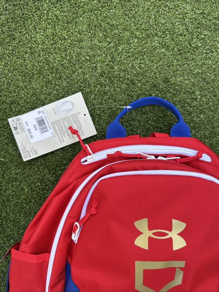 Under Armour UA Storm Baseball Backpack Batpack RED/ROYAL/WHITE