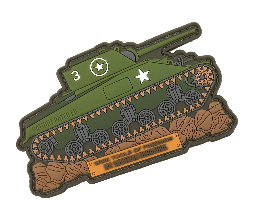 Patriot Patch Co. - WWII Armor "M4 Sherman Tank" - Patch