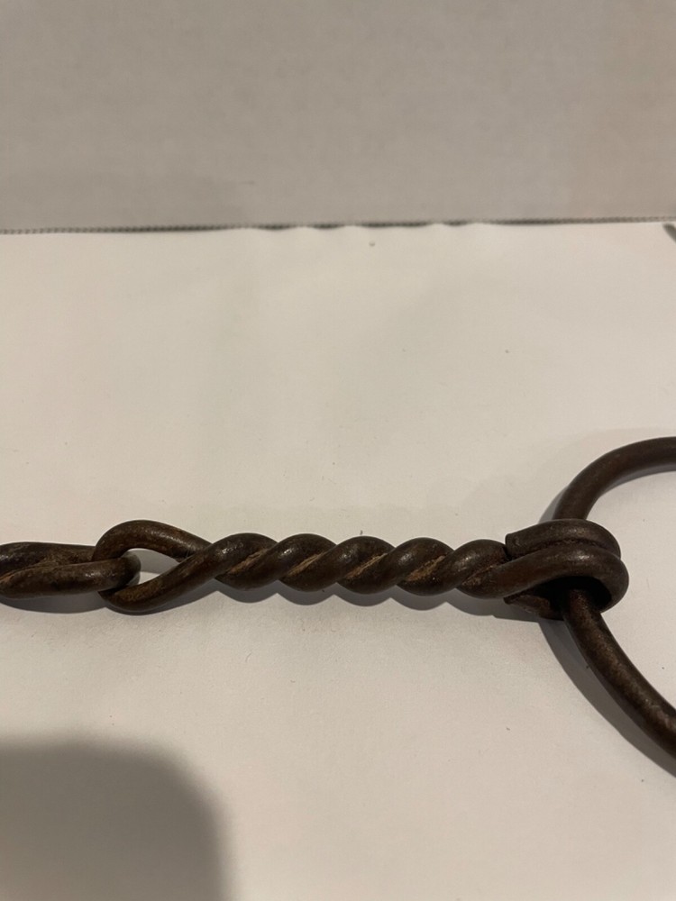 Twisted Metal O ring Horse Bit