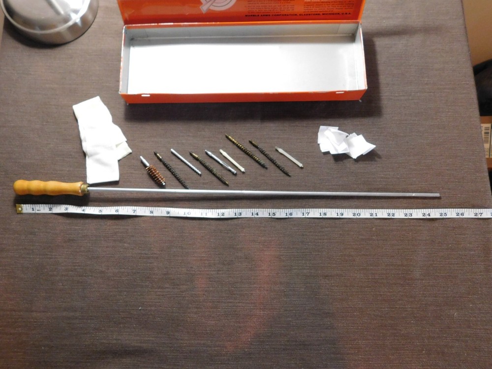 VINTAGE MARBLE'S GUN CLEANING KIT *INCOMPLETE*