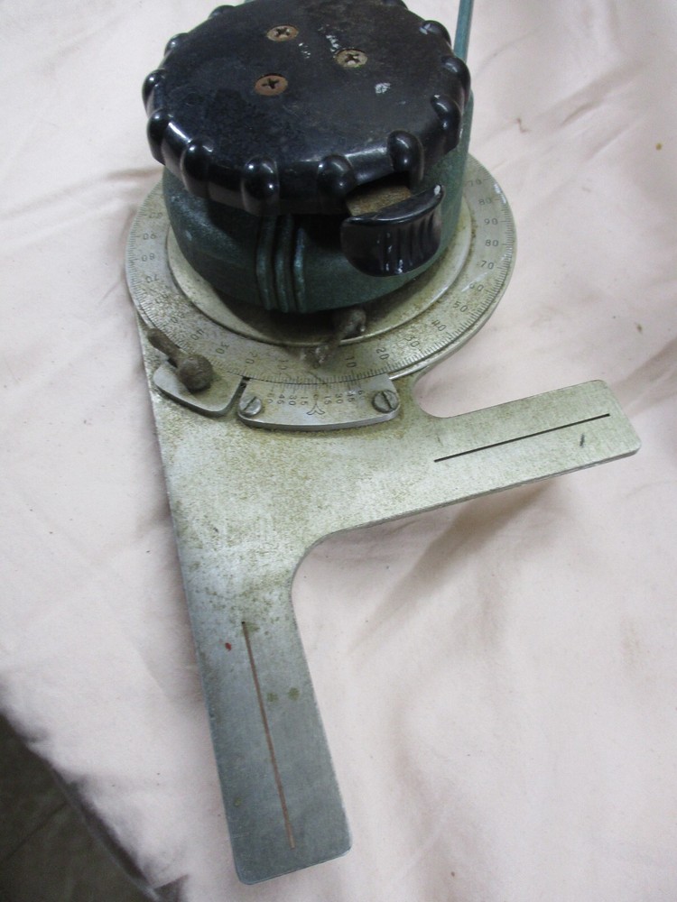Vtg Vemco Mechanical Drafting Right Angle Machine Mounted Desk Tool B21145 28"