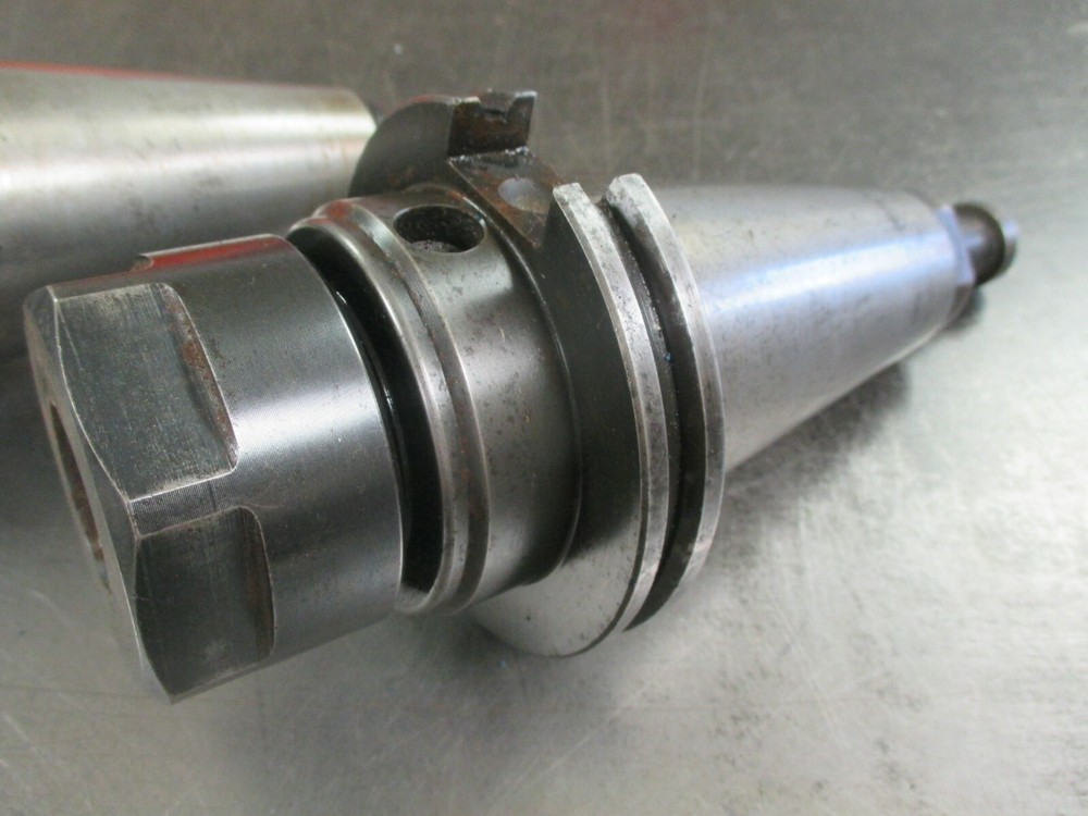 USED CAT50 TG-100 Collet Chucks w/Retention Stud