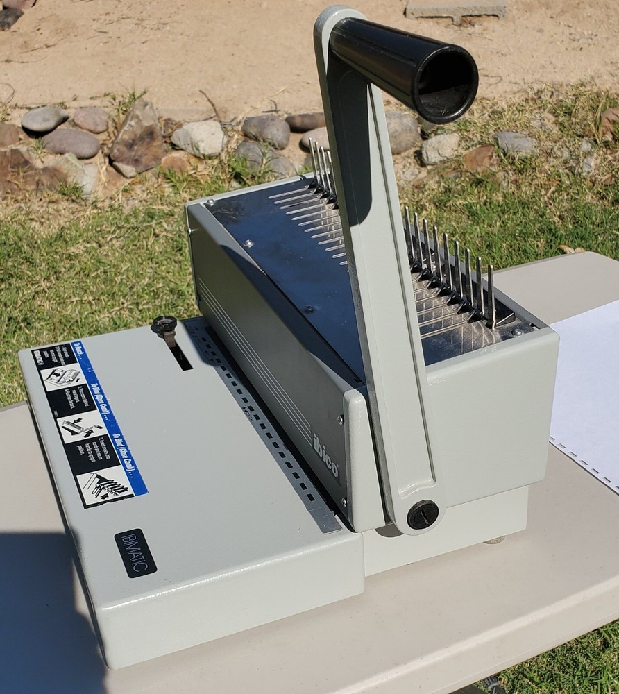 ibico BINDING MACHINE MODEL IBIMATIC, MADE IN PORTUGAL