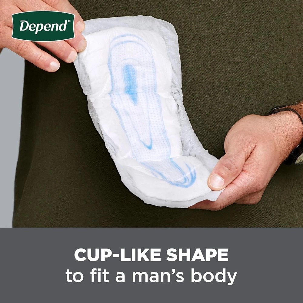 Guards Incontinence Pads for Men, Maximum Absorbency, 52 Count, Packaging May...