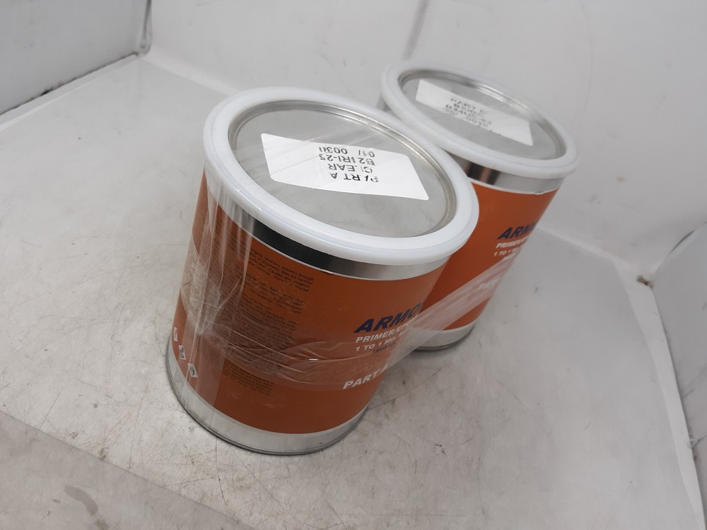 Armor Epoxy Primer ARM144X – 2-Part Solvent-Based Coating | Clear/Beige | 1 Gal