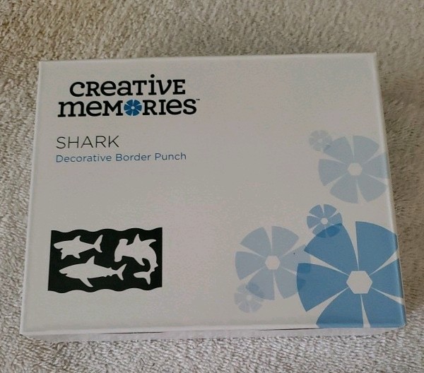 NEW Creative Memories Shark Decorative Border Punch (Read Note)