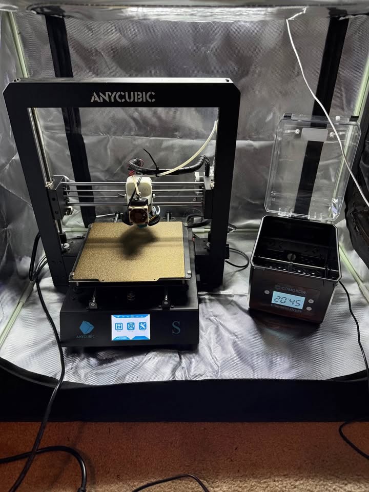 ANYCUBIC i3 Mega S 3D Printer Upgraded Bundle (Printer, Dryer, And Enclosure)